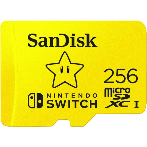Sandisk microSDXC kartica Nintendo Switch 256GB, 100MB/s, U3, C10, A1, UHS-1 Cijene