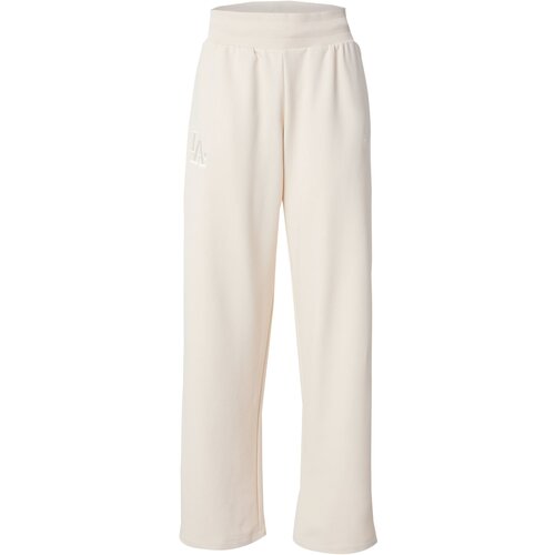 New Era Hlače svetlo bež Cene