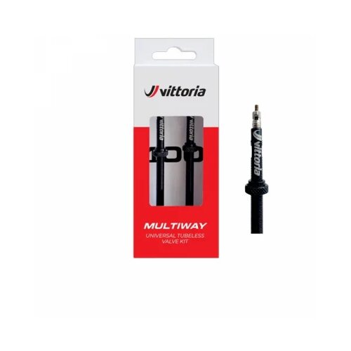 Vittoria Tubeless Multiway Ventil Alu Crni 80mm, 2kom Cene