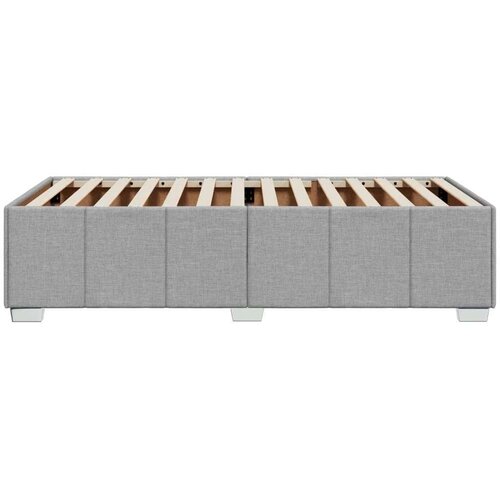 VidaXL okvir za krevet svjetlosivi 80x200 cm od tkanine Slike