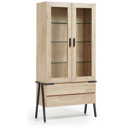 Kave Home Vitrina z 2 predaloma Disset Slike
