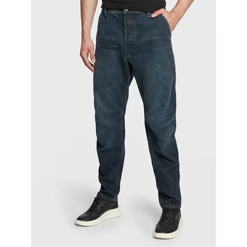 G-star Raw Jeans hlače Grip 3D D19928-D243-D325 Mornarsko modra Relaxed Fit