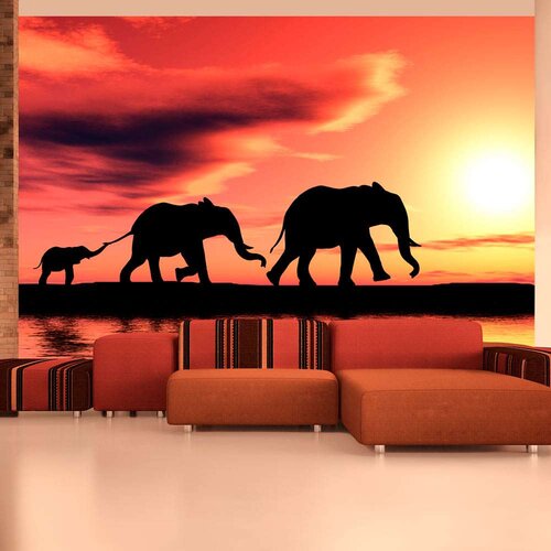  Tapeta - elephants: family 350x270 Slike