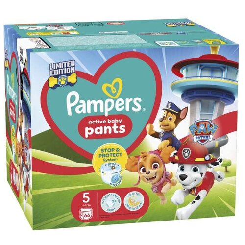 Pampers pants paw patrol 5 66 kom Cene