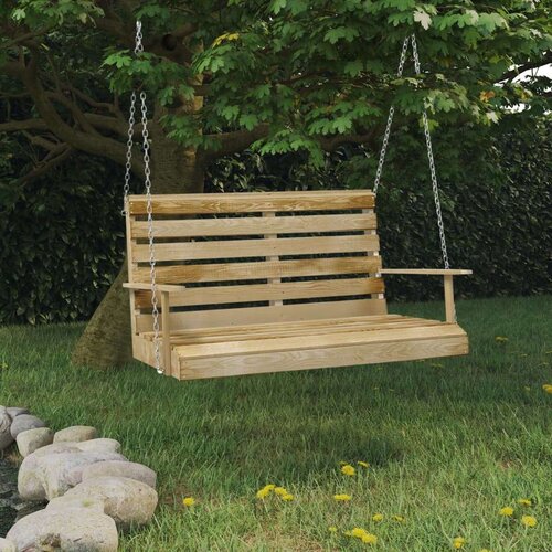 vidaXL Gugalna klop 110 cm impregnirana borovina Cene