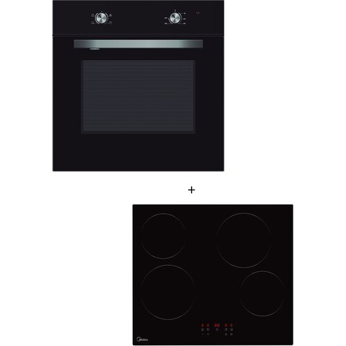 Midea Ugradna rerna MD65M40M0-0 + Ugradna ploča MC-6F6004R242 Cene