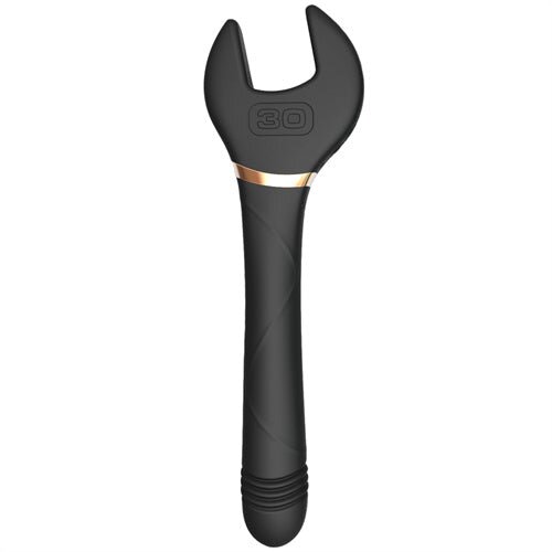 SuperLove Thrusting Wrench Vibrator Black Slike