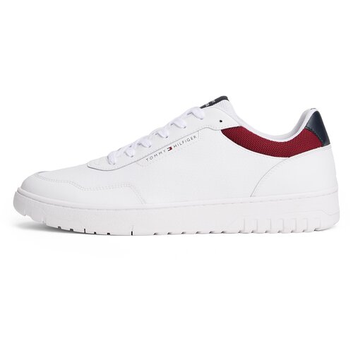 Tommy Hilfiger Nizke superge &amp;#039;Basket Core&amp;#039; nočno modra / merlot / bela Slike