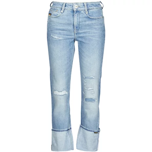 G-star Raw Jeans straight NOXER HIGH STRAIGHT WMN Modra