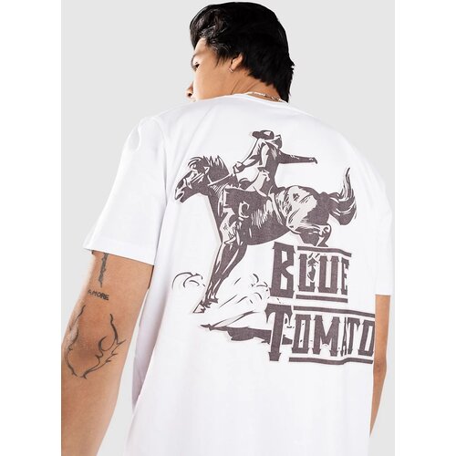 Blue Tomato Yee Haw T-shirt white Cene