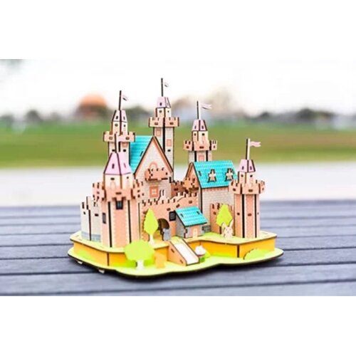 CarolijaShop Čarolija shop 3D drvene eko puzzle Rajski zamak Cene