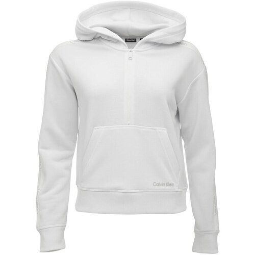 Calvin Klein Jeans Puloverji 00GWS4W342YAA Bela Slike
