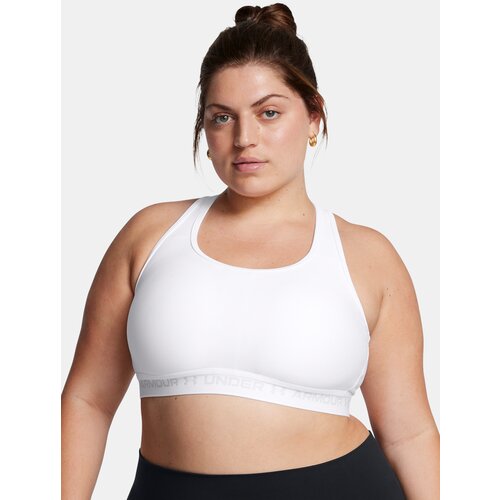 Under Armour UA Crossback Mid Bra&amp;amp;-WHT Women&amp;#039;s Bra - Women&amp;#039;s Slike