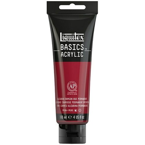 LIQUITEX Basics Akrilna barva (&Scaron;krlatno rdeča, 118 ml) Cene