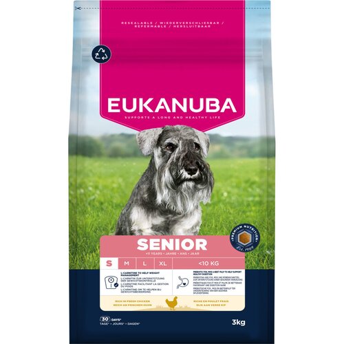 Eukanuba Premium Nutrition Senior Small Breed piletina - 2 x 3 kg Cijene