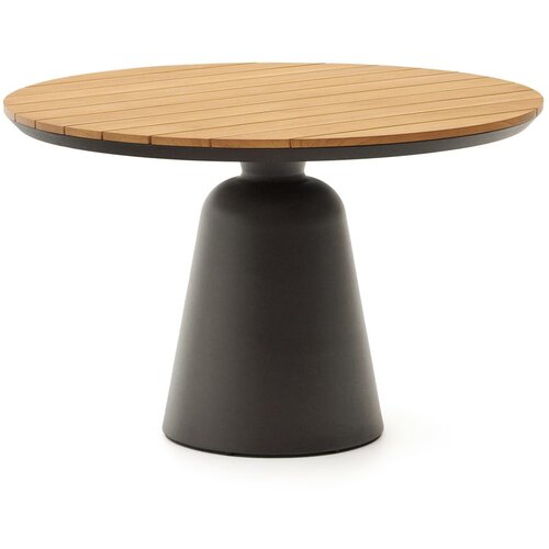 Kave Home Okrogla vrtna jedilna miza &amp;oslash; 120 cm Tudons - Slike