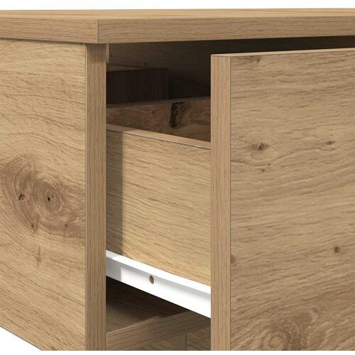 Stol za kavu Artisan hrast 90x60x31 cm Konstruirano drvo Slike