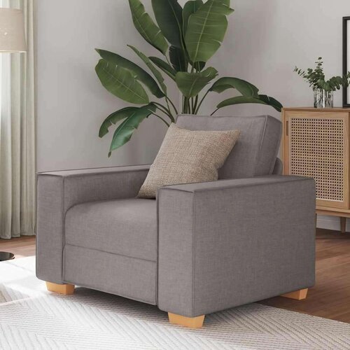 SOFA fotelja taupe 60 cm tkanina - Sivo-smeđa 60 cm Cijene