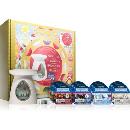 Yankee Candle Christmas Collection Aromalamp & 12 Wax Melts darilni set Cene