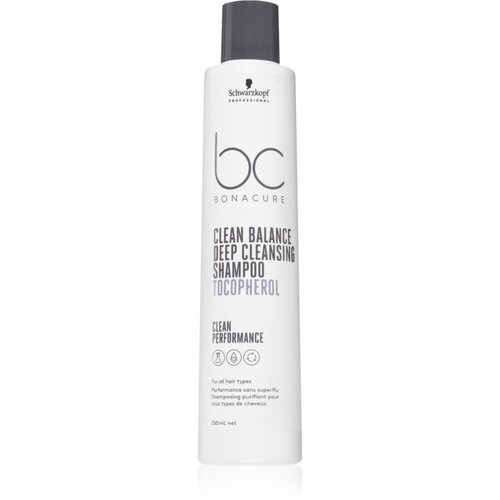 Schwarzkopf bc bonacure clean balance &amp;scaron;ampon za dubinsko či&amp;scaron;ćenje 250 ml za žene Slike