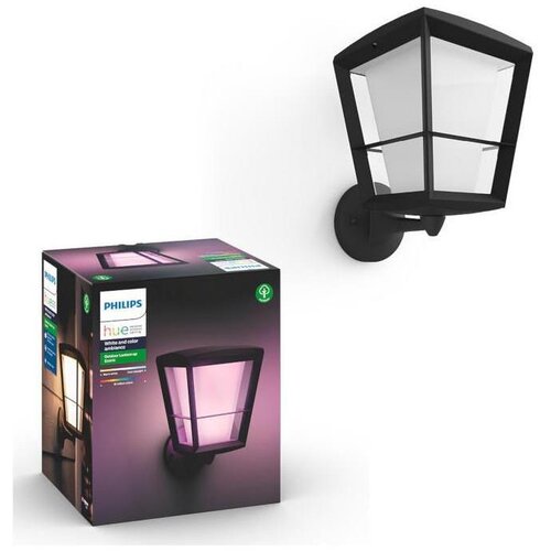 Philips Hue White and colour ambience Econic Outdoor Wall Light Slike