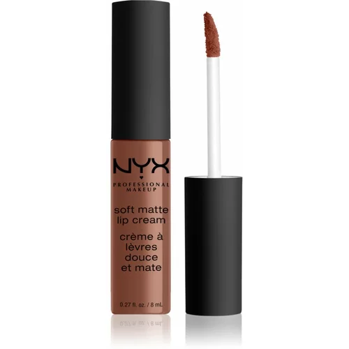 NYX Professional Makeup Soft Matte Lip Cream lahka tekoča mat šminka odtenek 60 Leon 8 ml