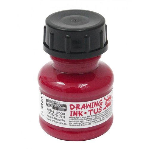 Koh i Noor Tuš za risanje Koh-i-noor, rdeč, 20 ml Cene