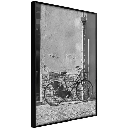  Poster - Bicycle with Black Tires 30x45