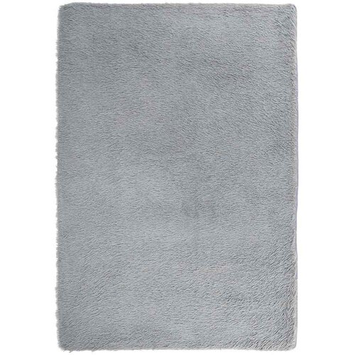 Maison Chic Visoka ko&scaron;ata Preproga, Rug srebrno siva 200x290cm poliester, (22120544) Cene