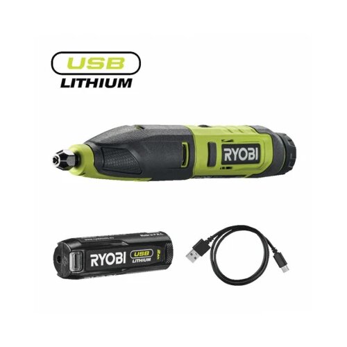 Ryobi Bežični alat za rezbarenje USB Lithium™ 4V (2,0 Ah) - RPC4-120G Slike