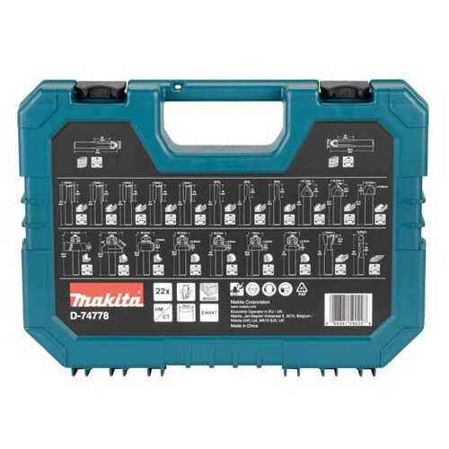 Makita D-74778 milling cutter Milling cutter set Cijene