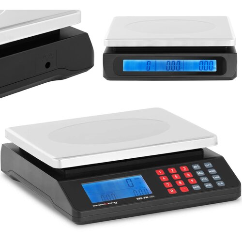 Steinberg Systems Trgovinska in skladi&amp;scaron;čna LCD tehtnica 30 kg / 1 g, (21388655) Slike