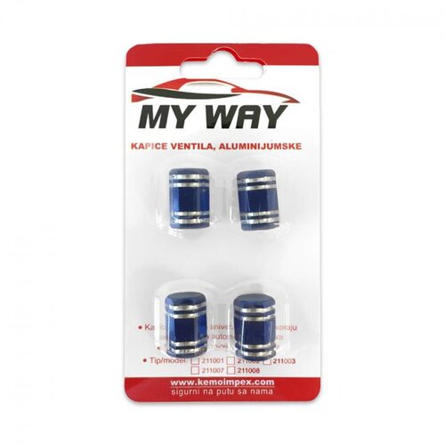 My Way Kapice ventila, 4 komada, Plave Slike