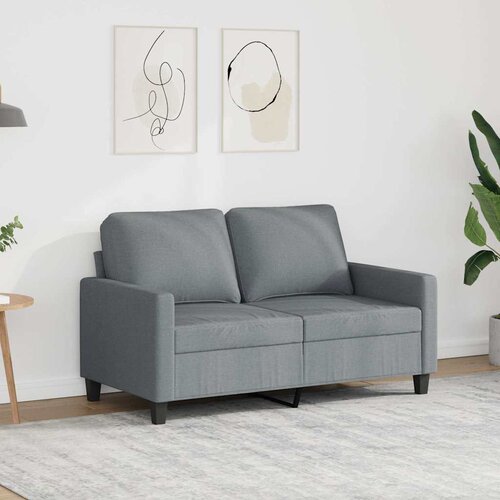  Dvosjed od tkanine svjetlosivi 120 cm Cene