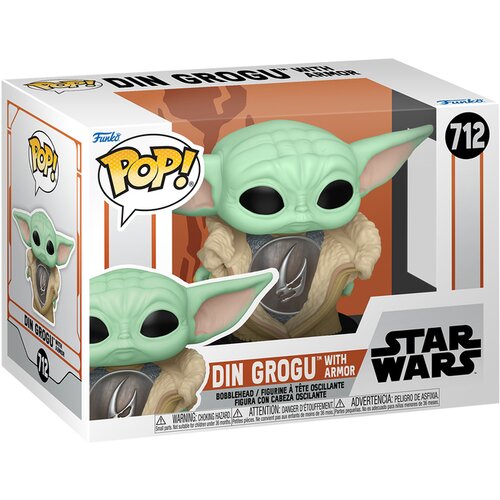 Funko Pop Star Wars The Mandalorian Din Grogu with Armor Cene