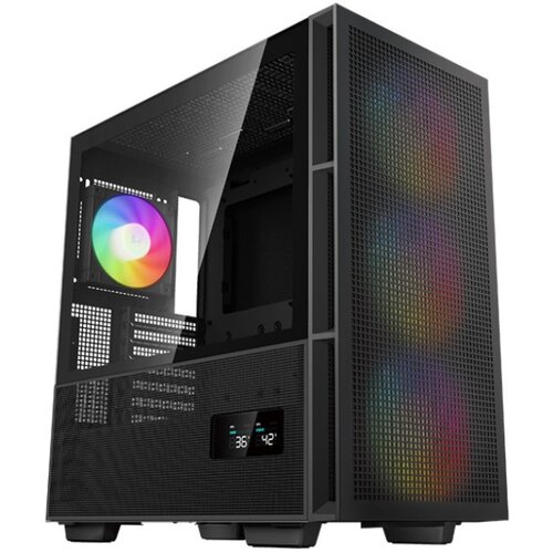 DeepCool CH560 DIGITAL ATX Kuciste, Dual Status Display, 3xLED 140mm +1x120mm, Staklena strana,USB-C Cene