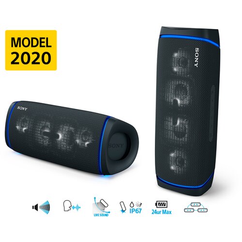 Sony SRSXB43B.EU8 crni bluetooth zvučnik Slike