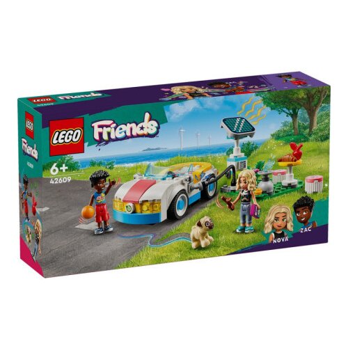 Lego friends electric car and charger ( LE42609 ) Cene