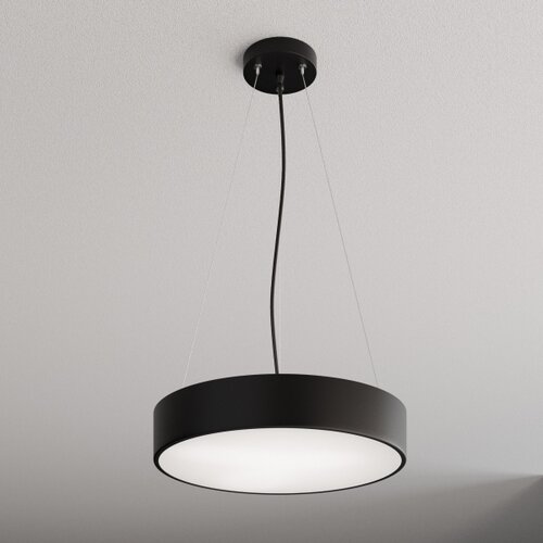  Visilica na sajli CLEO 3xE27/24W/230V pr. 40 cm crna Slike