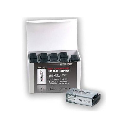 Ultralife U9VL-J-P 6LR61 9 V baterija litij 1200 mAh 9 V 10 kos, (20438706) Slike