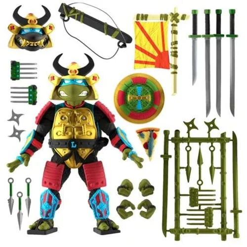 DC Comics Teenage Mutant Ninja Turtles Ultimates Leo the Sewer Samurai 7-Inch Action Figure, (20498965)