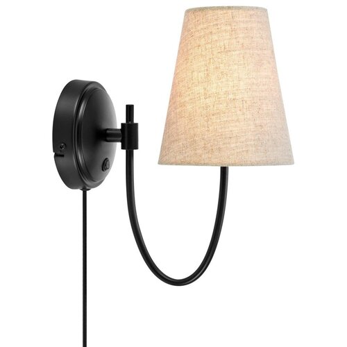 Markslöjd Marksl&ouml;jd 108907 - Zidna lampa AMAR 1xE14/40W/230V lan/crna Cene