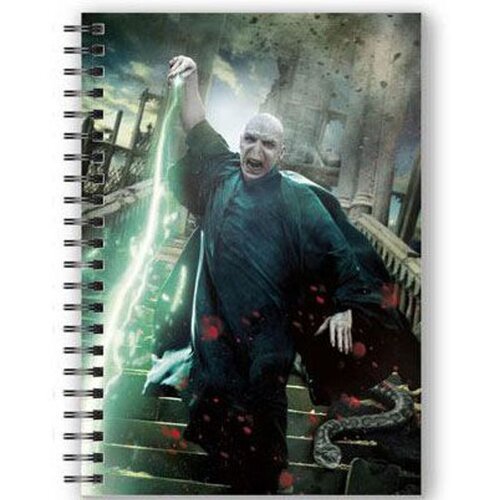 HARRY POTTER Voldemort A5 3D Notebook Slike