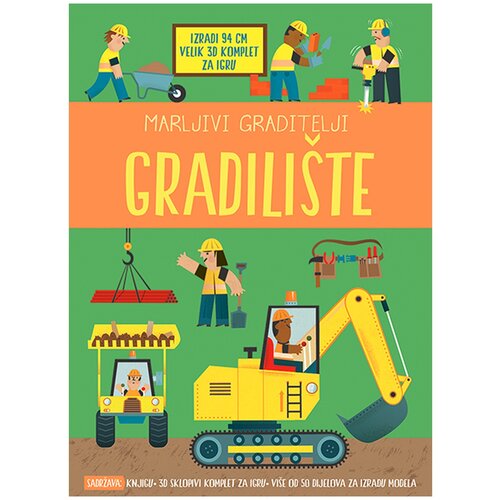 Lusio knjiga Marljivi graditelji: gradilište GBQ028 Cijene