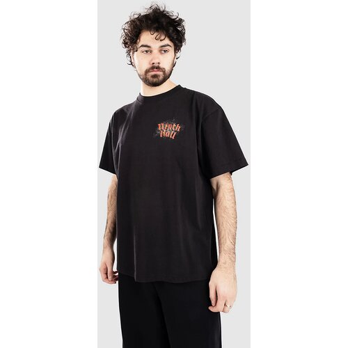 Ninth Hall Sacred Feathers Boxy T-shirt limo black Slike