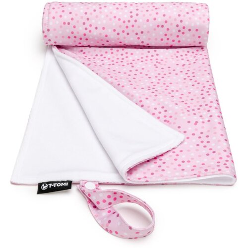 T-TOMI Changing Pad Pink Dots pralna previjalna podloga 50 x 70 cm 1 kos Cene
