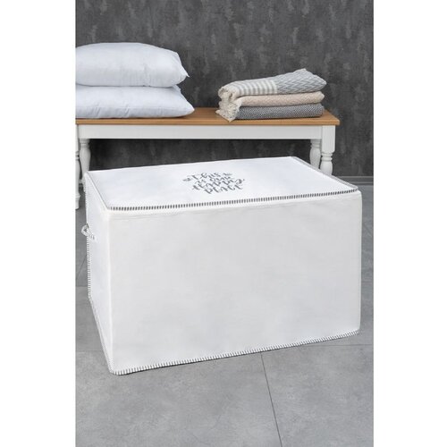 WALLXPERT ALS-04171 white felt basket Cene