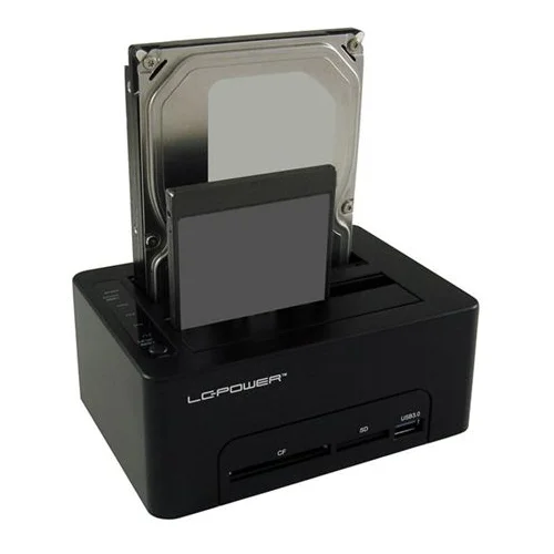 LC Power LC-DOCK-U3-CR HDD docking station CF/SD card r