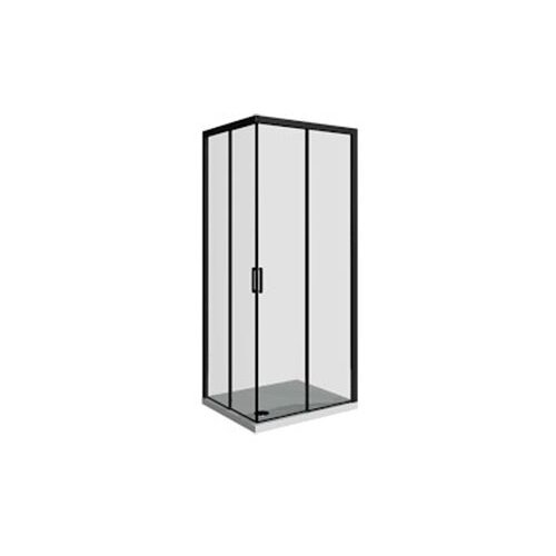 Tu&amp;scaron; kabina 90x90x185 KTK crni profil SHOWERLUX Slike