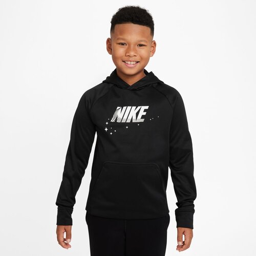 Nike Sportska sweater majica crna / prljavo bijela Slike